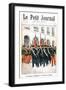 French War Veterans Carrying Flags of the Madagascar and China Campaigns, 1901-null-Framed Giclee Print