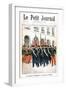 French War Veterans Carrying Flags of the Madagascar and China Campaigns, 1901-null-Framed Giclee Print