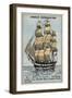 French Warship Astrolabe, 1811-null-Framed Premium Giclee Print