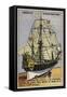 French Warship Couronne, 1638-null-Framed Stretched Canvas