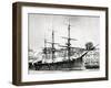 French Warship, 'L'Ocean, 1868-null-Framed Giclee Print