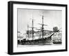 French Warship, 'L'Ocean, 1868-null-Framed Giclee Print