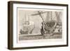 French Warships at Anchor-Morel-Framed Art Print