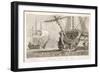 French Warships at Anchor-Morel-Framed Art Print