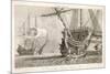 French Warships at Anchor-Morel-Mounted Art Print