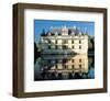 French Water Chateau-null-Framed Art Print