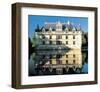 French Water Chateau-null-Framed Art Print