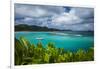 French West Indies, St-Barthelemy. Baie de Saint Jean-Walter Bibikow-Framed Photographic Print