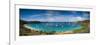 French West Indies, St-Barthelemy. Colombier, Anse de Colombier bay and beach-Walter Bibikow-Framed Photographic Print