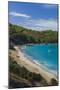 French West Indies, St-Barthelemy. Colombier, Anse de Colombier bay and beach-Walter Bibikow-Mounted Photographic Print