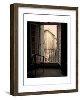 French Window, Aix-en-Provence, France-Nicolas Hugo-Framed Giclee Print
