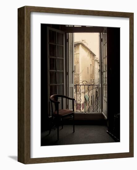 French Window, Aix-en-Provence, France-Nicolas Hugo-Framed Giclee Print