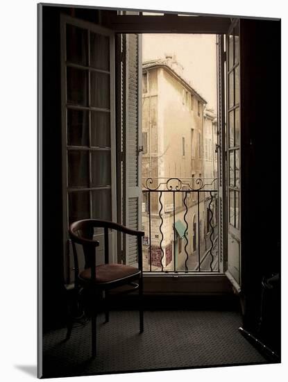 French Window, Aix-en-Provence, France-Nicolas Hugo-Mounted Giclee Print