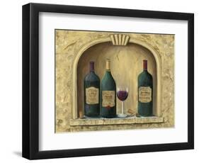 French Wine Collection-Marilyn Dunlap-Framed Art Print
