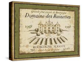 French Wine Label III-Daphne Brissonnet-Stretched Canvas