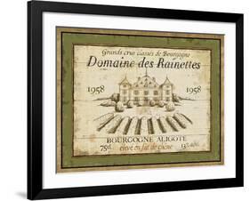 French Wine Label III-Daphne Brissonnet-Framed Art Print