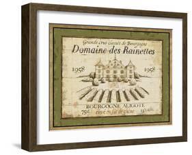 French Wine Label III-Daphne Brissonnet-Framed Art Print