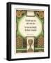 French Wine Proverb-null-Framed Art Print