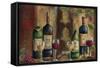 French Wine Tasting-Marilyn Dunlap-Framed Stretched Canvas