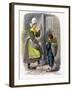 French Woman and Child Selling Fruit, 1809-W Dickes-Framed Giclee Print