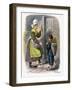 French Woman and Child Selling Fruit, 1809-W Dickes-Framed Giclee Print