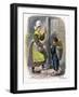 French Woman and Child Selling Fruit, 1809-W Dickes-Framed Giclee Print