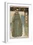 French Woman's Costume of the Capetian Dynasty, 1000-null-Framed Giclee Print