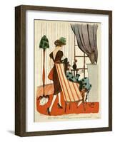 French Women 1919-null-Framed Art Print