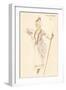 French Women's Fashion, Meissen-Found Image Press-Framed Giclee Print