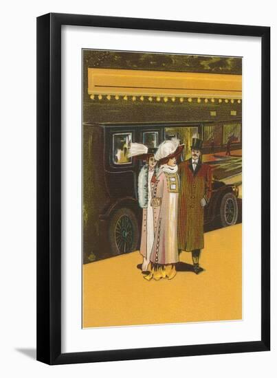 French Women's Fashion-Found Image Press-Framed Giclee Print