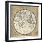 French World Map II-Sue Schlabach-Framed Art Print