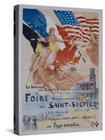 French World War One Poster-null-Stretched Canvas