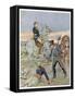 French Writer Victor Hugo as a Child-Jacques de Breville-Framed Stretched Canvas