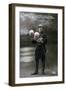 French WWI Postcard, 1914-1918-null-Framed Giclee Print