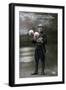 French WWI Postcard, 1914-1918-null-Framed Giclee Print