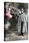 French WWI Postcard, 1914-1918-null-Stretched Canvas