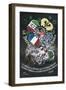 French WWI Postcard, 1914-1918-null-Framed Giclee Print