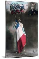 French WWI Postcard, 1914-1918-null-Mounted Giclee Print