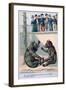 French Zoological Postcard, 19th Century-null-Framed Giclee Print