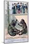 French Zoological Postcard, 19th Century-null-Mounted Premium Giclee Print