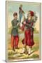 French Zouaves of the Time of Napoleon Iii-null-Mounted Giclee Print