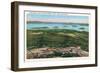 Frenchman's Bay, Bar Harbor, Maine-null-Framed Art Print