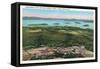 Frenchman's Bay, Bar Harbor, Maine-null-Framed Stretched Canvas