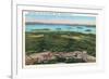 Frenchman's Bay, Bar Harbor, Maine-null-Framed Premium Giclee Print