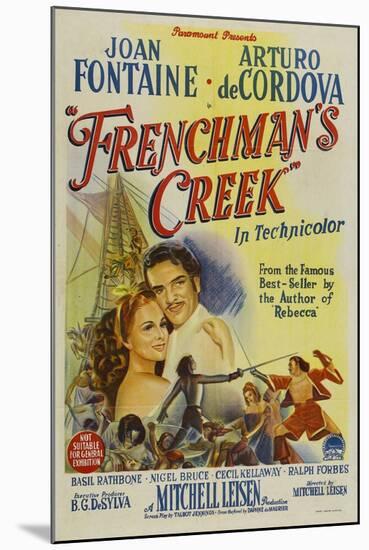 Frenchman's Creek, 1944, Directed by Mitchell Leisen-null-Mounted Giclee Print