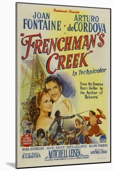 Frenchman's Creek, 1944, Directed by Mitchell Leisen-null-Mounted Giclee Print