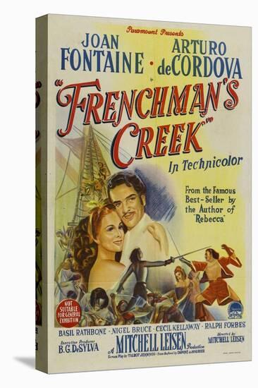 Frenchman's Creek, 1944, Directed by Mitchell Leisen-null-Stretched Canvas