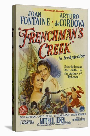 Frenchman's Creek, 1944, Directed by Mitchell Leisen-null-Stretched Canvas