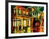 Frenchmans Street In New Orleans-Diane Millsap-Framed Art Print