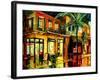 Frenchmans Street In New Orleans-Diane Millsap-Framed Art Print